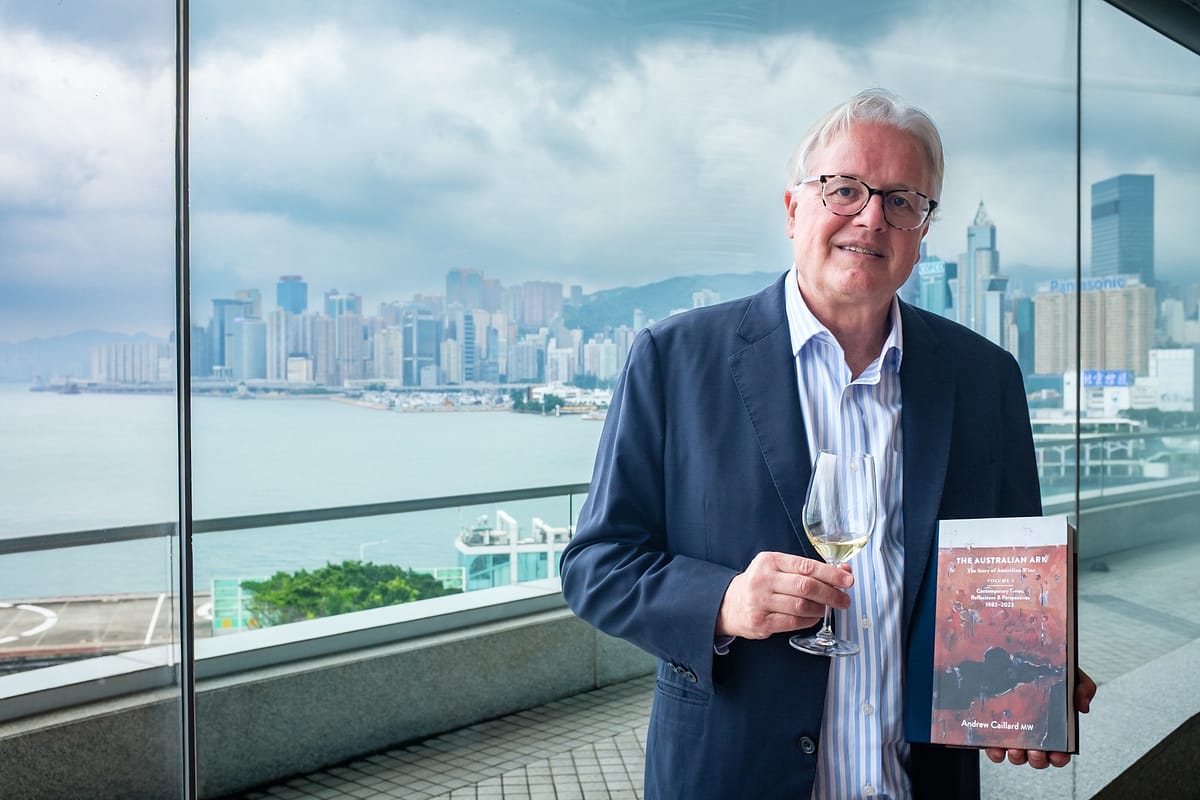Andrew Caillard, Master of Wine, discussing his book The Australian Ark