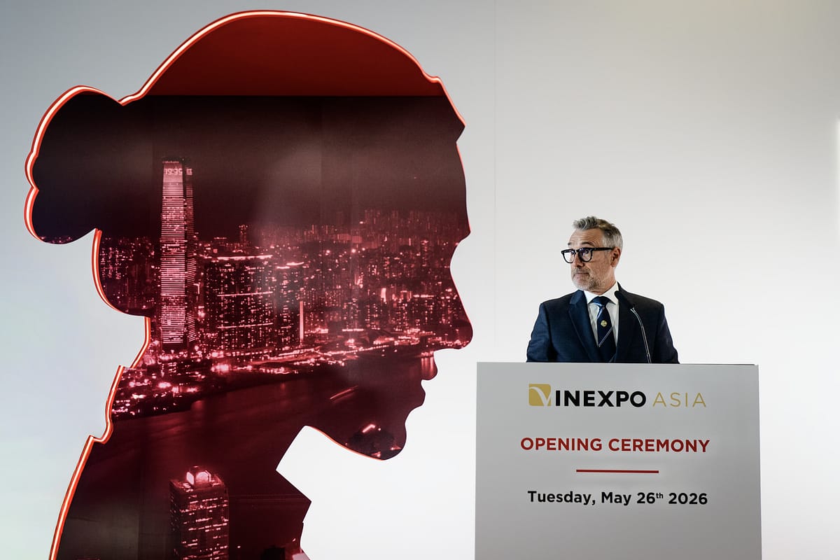 Vinexpo Asia 2026 trade fair in Hong Kong, marking the event's tenth edition