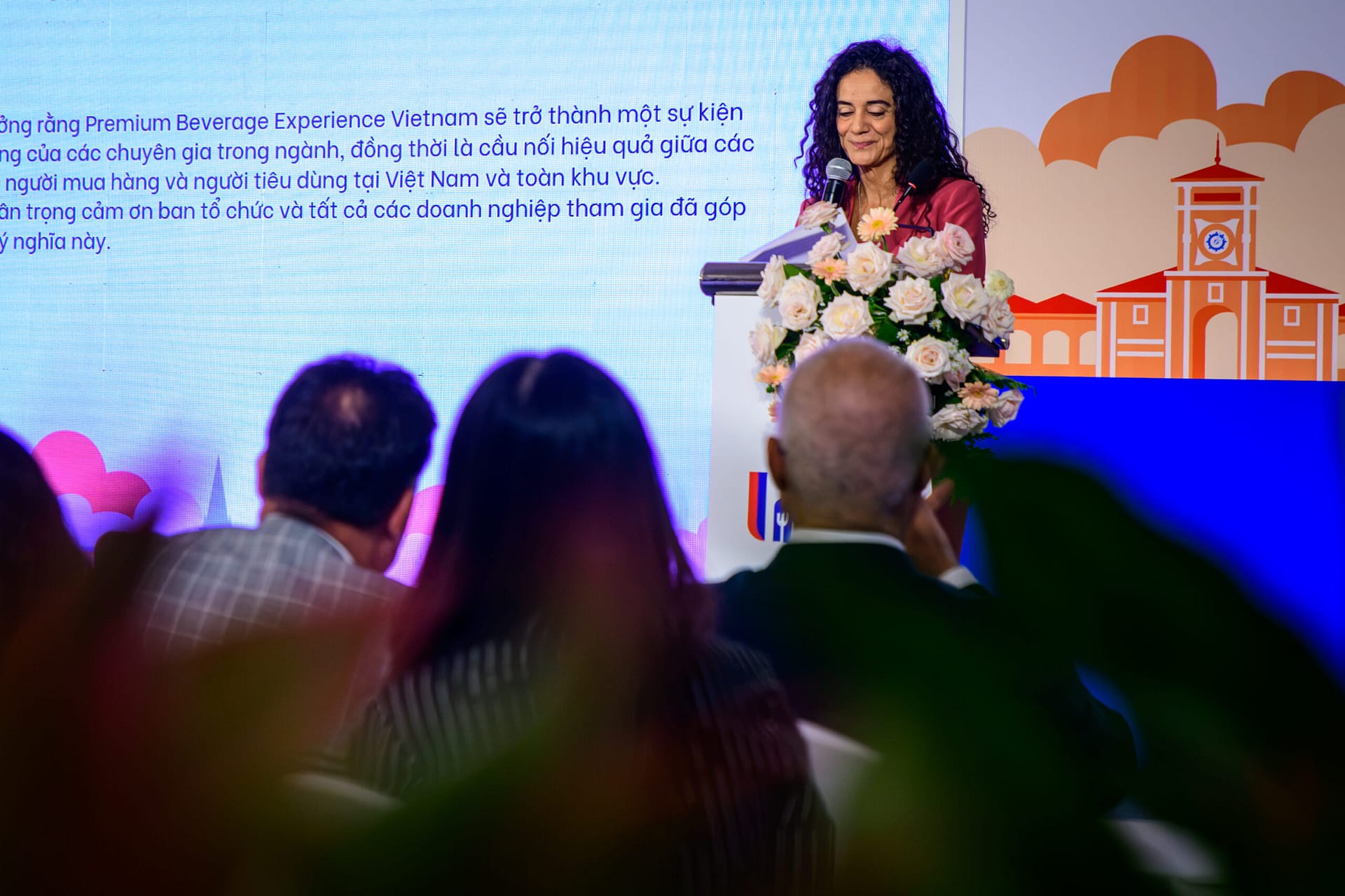 Speaker at the opening ceremony of Wines Experience Ho Chi Minh City 2026, Adora Center