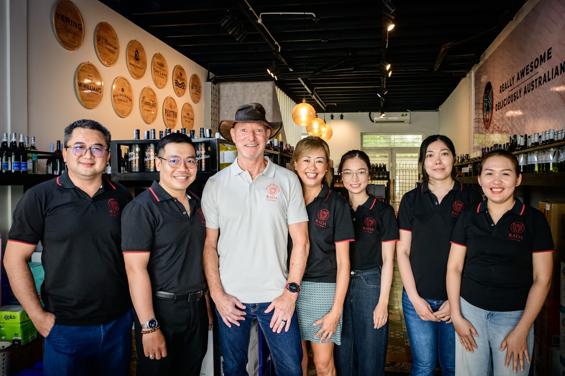 The RADA team, led by Andy Wall and Jackie Lam